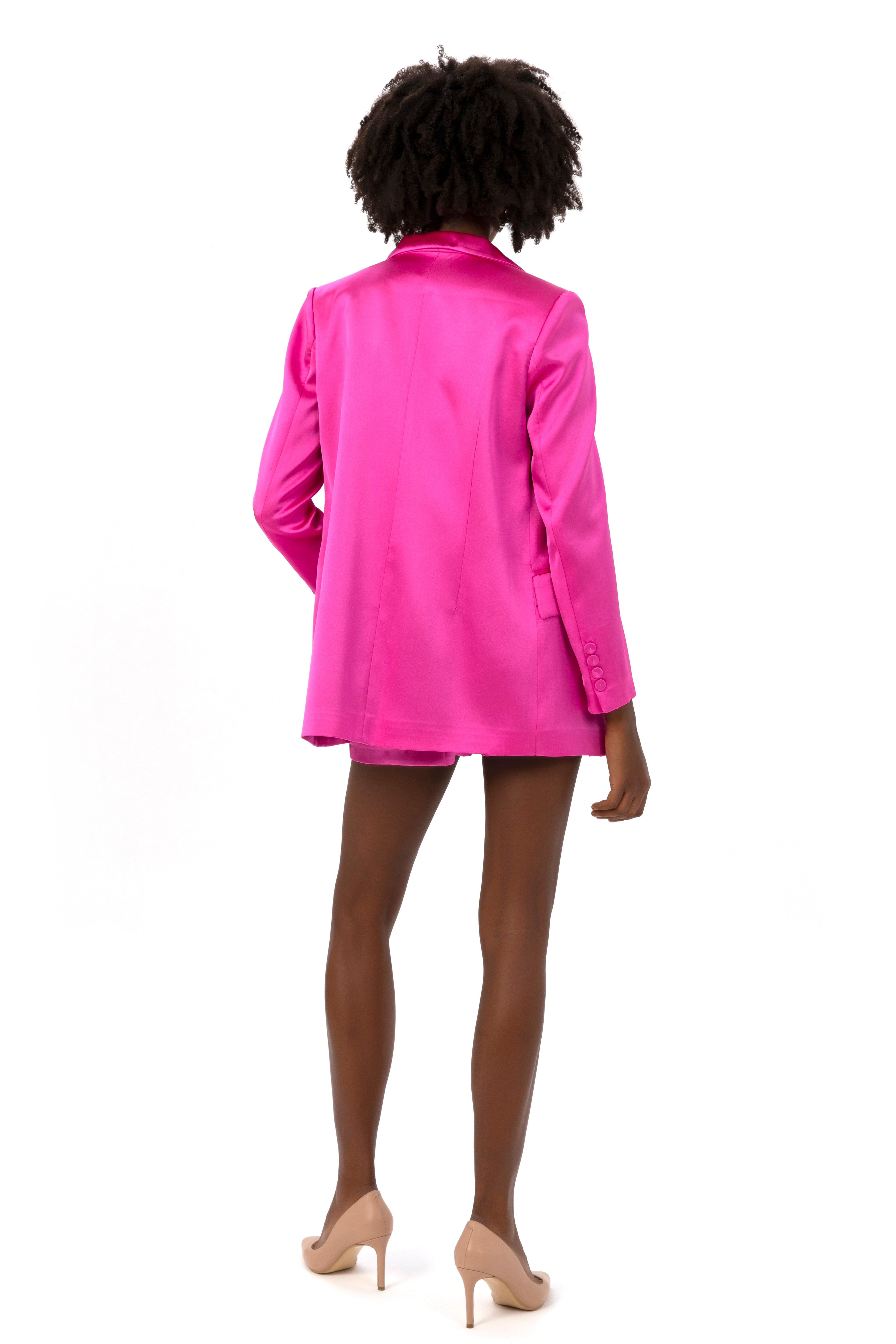 Blazer Jacket Shorts Suit