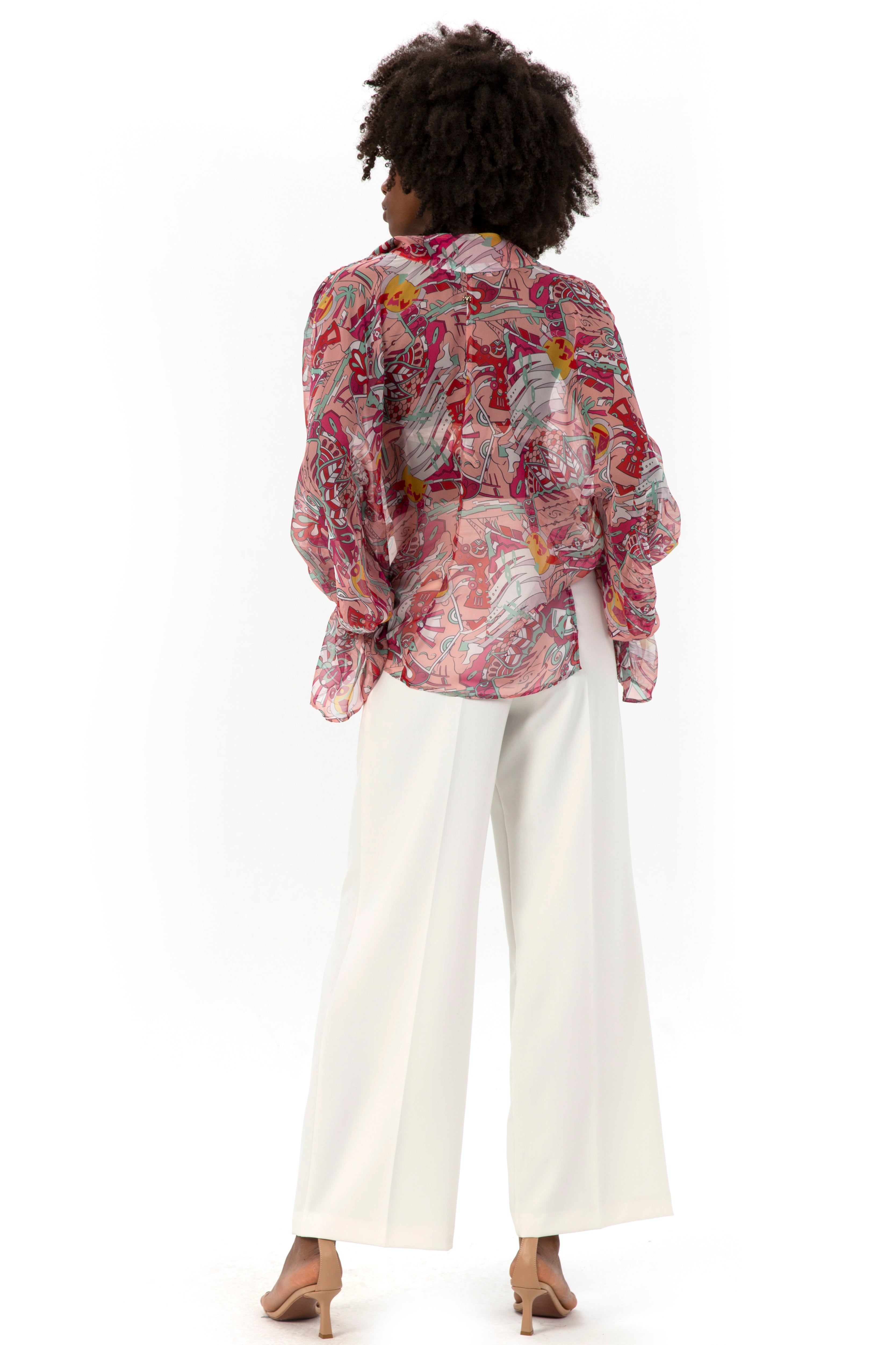 Double Button Detail Trousers