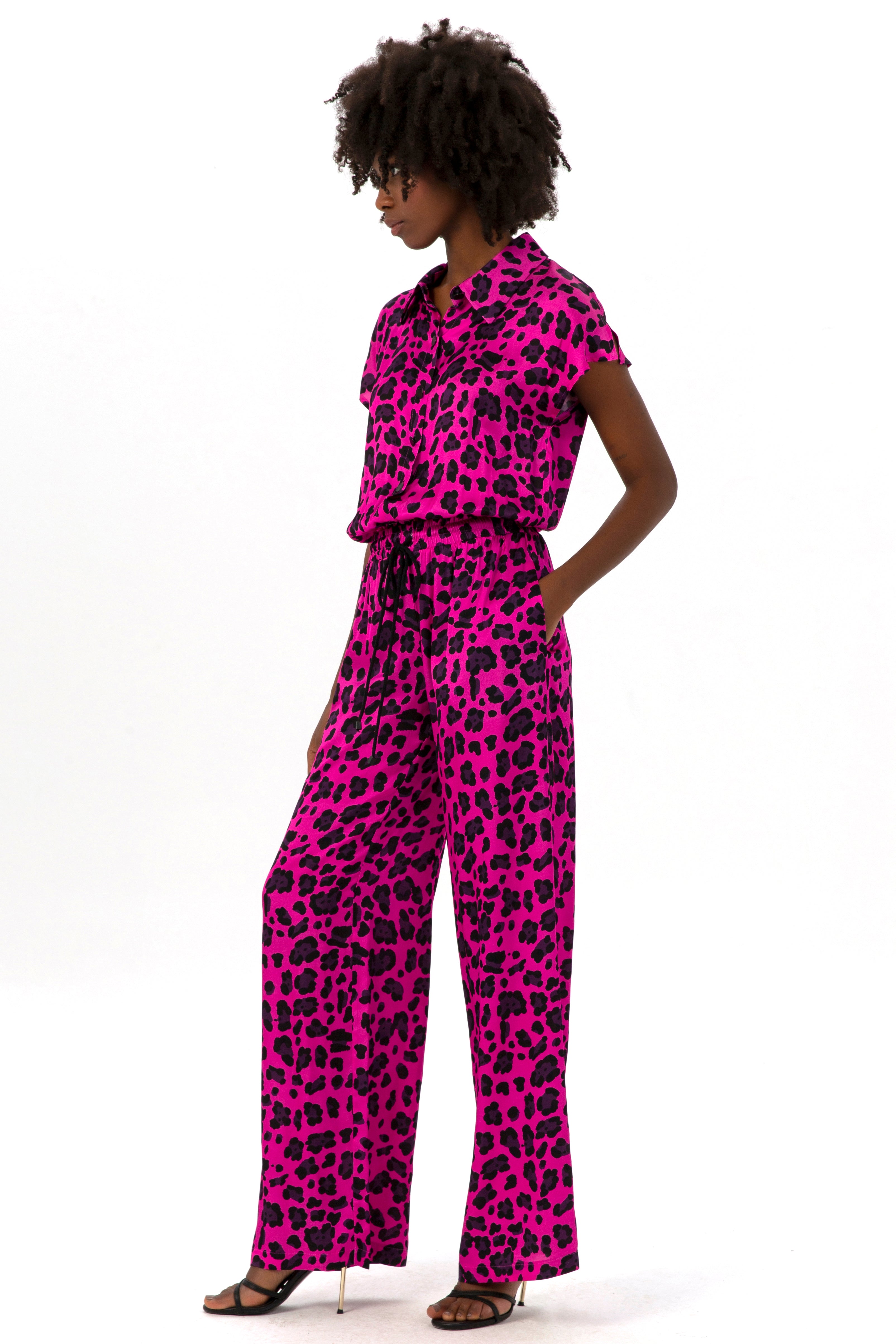 Leopard Print Jumpsuit