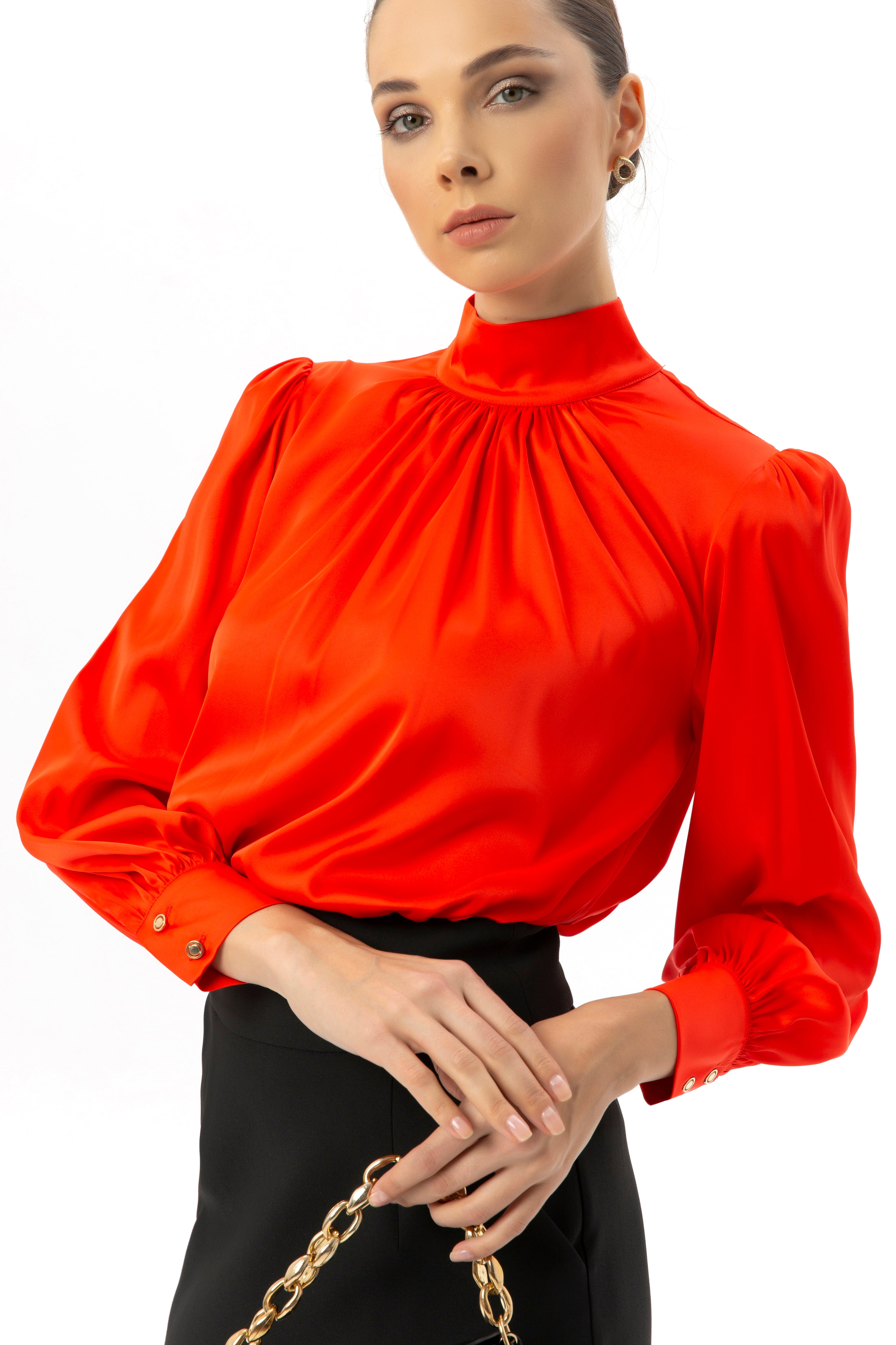 Turtleneck Blouse