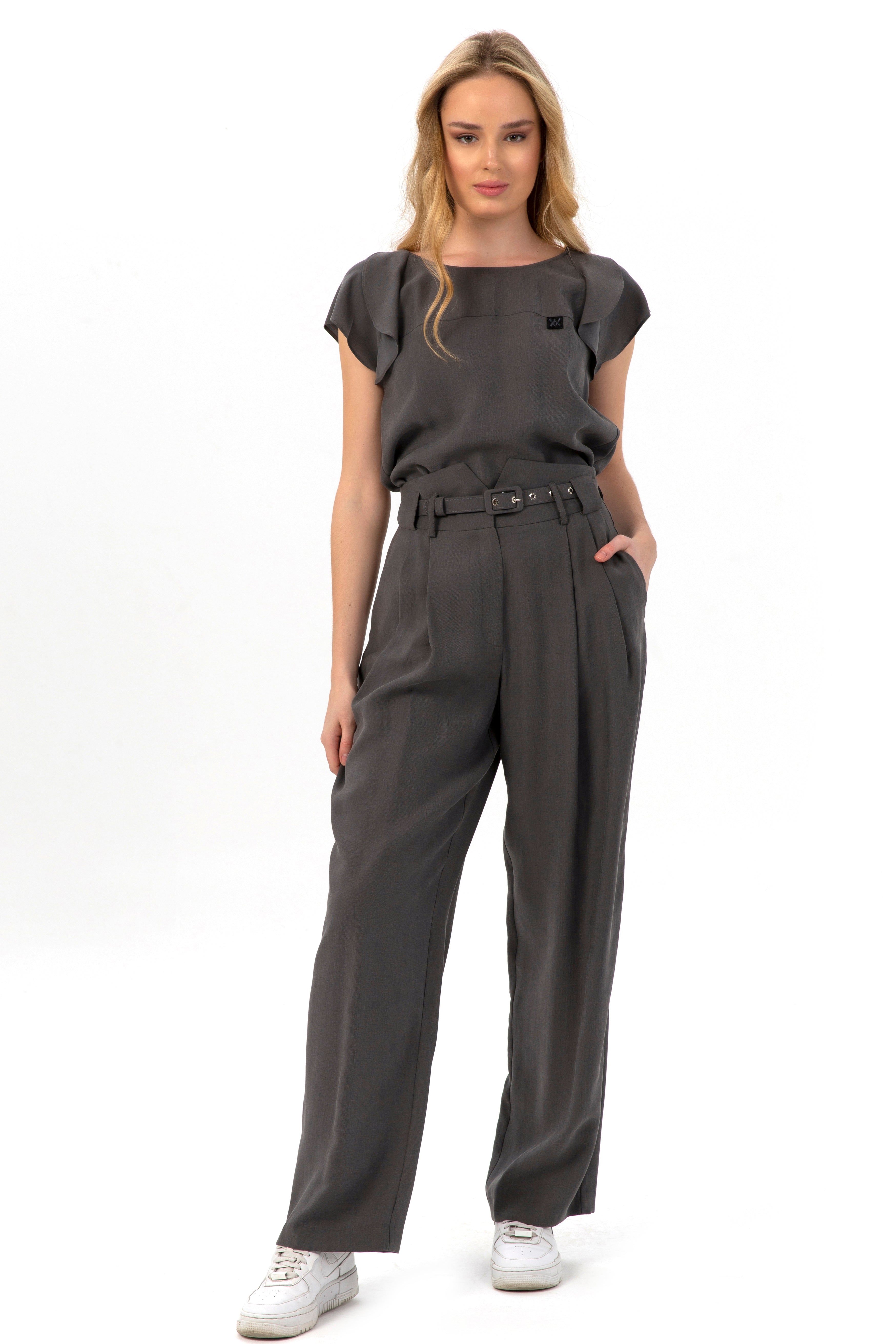 Buy 40/M Size Trends Short Sleeve Straight / Trouser Suits Online for Women  in USA